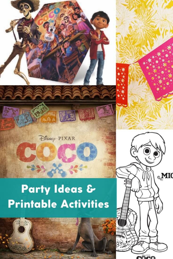 Everything You Need For Your Coco Party Or Movie Night With