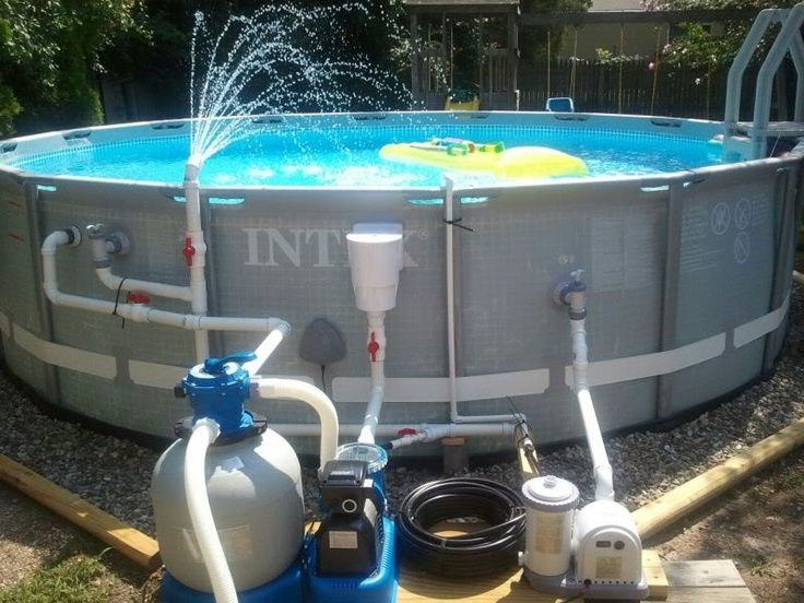 homemade swimming pool filters