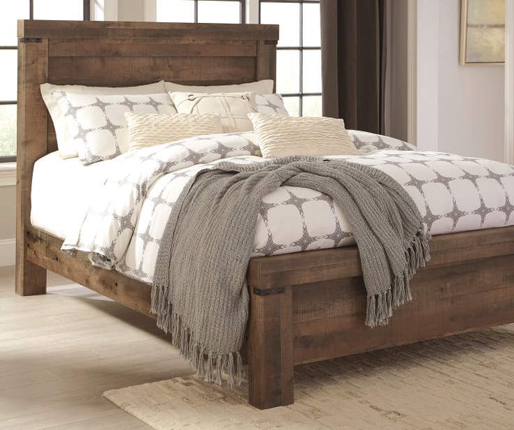 Signature Design By Ashley Trinell Panel Queen Bed Big Lots King Bedroom Sets Frame King Bedroom Sets, Big Lots King Bed Set