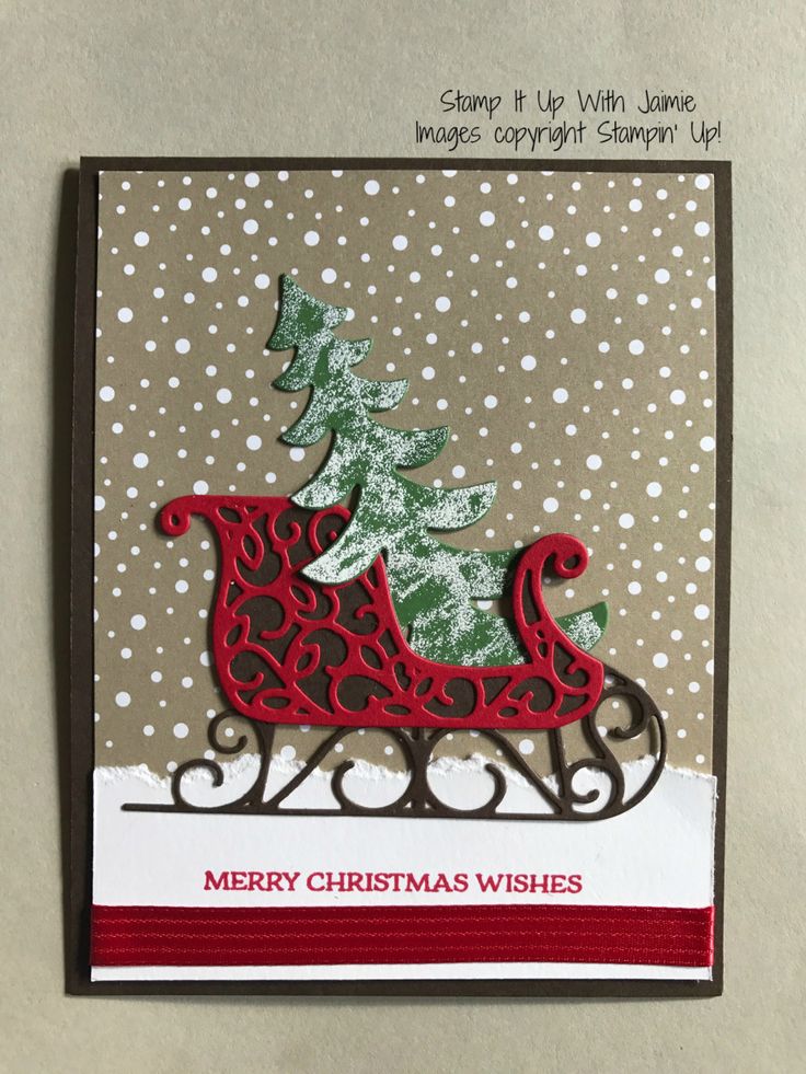 santas sleigh stamp it up with jaimie diy christmas cardschristmas holidayschristmas - Elegant Christmas Cards santas sleigh stamp it up with jaimie diy christmas cardschristmas holidayschristmas - Elegant Christmas Cards