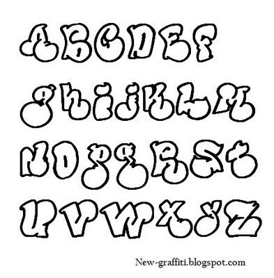bubble letter fonts