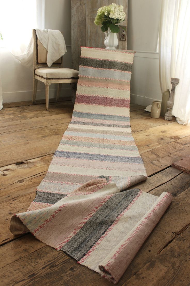 64 Best Rag Rugs Images On Pinterest Weaving And Rag Rug Vintage European Carpet Stair Runner Area 4 7 Yds Hand Woven Lovely
