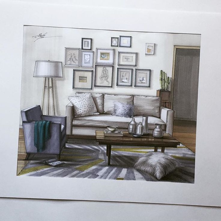 Interior Design Color Sketches 153 best croquis 3d images on pinterest | perspective, interior Interior Design Color Sketches 153 best croquis 3d images on pinterest | perspective, interior