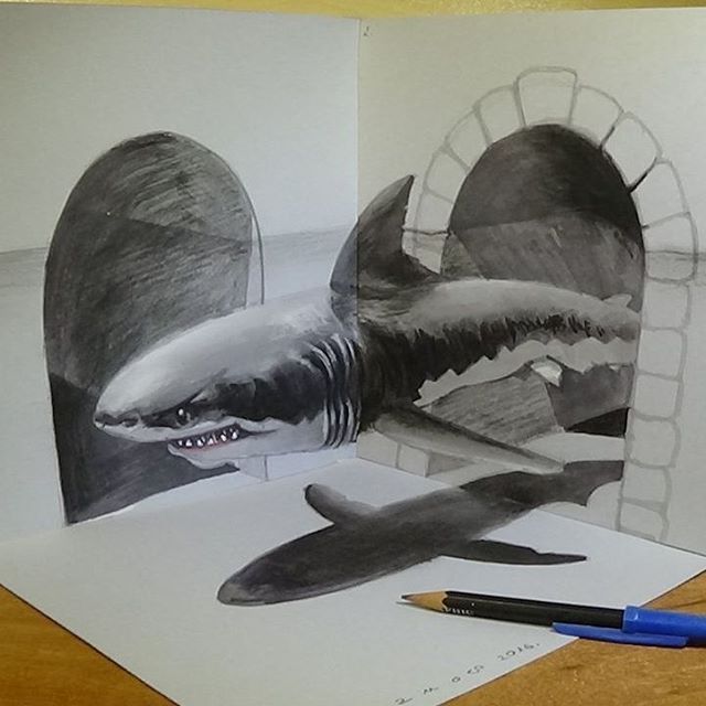 3d illusions drawing