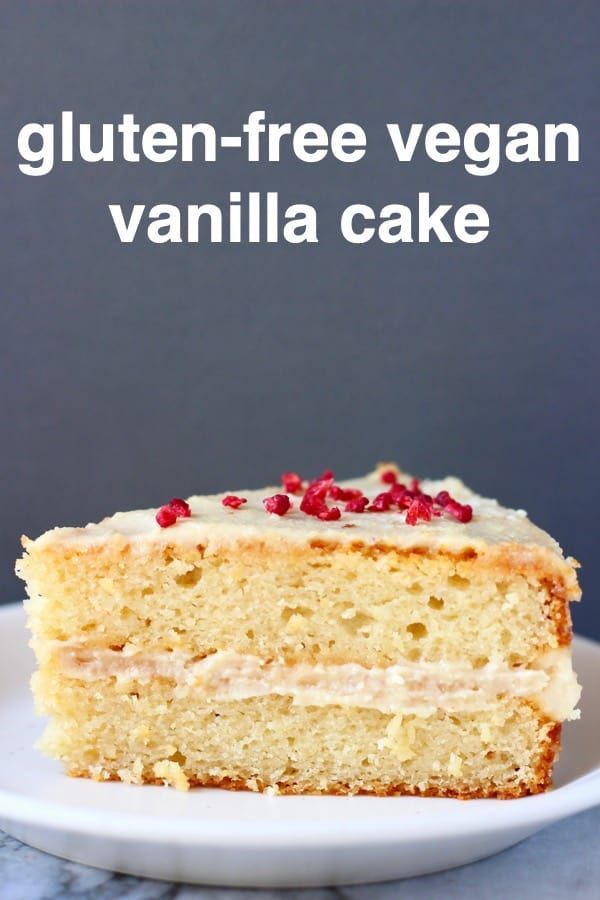 This Gluten Free Vegan Vanilla Cake Is Moist And Fluffy This Gluten Free Vegan Vanilla Cake Is Moist And Fluffy