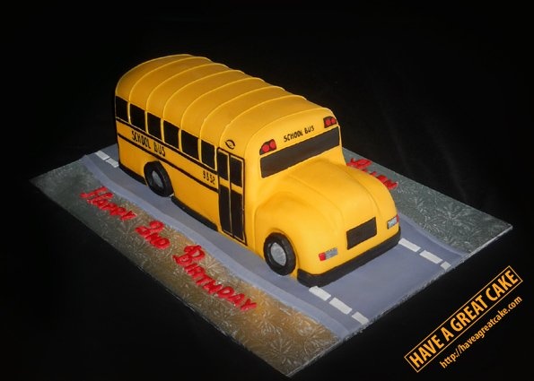 Bus Birthday Cake Ideas Bus Birthday Cake Ideas