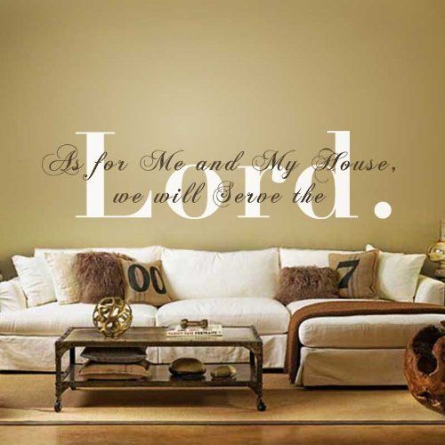 Monogram Wall Decal Vinyl Quote Bible Verse Religious Sticker Phrase Words Monogram Wall Decal Vinyl Quote Bible Verse Religious Sticker Phrase Words