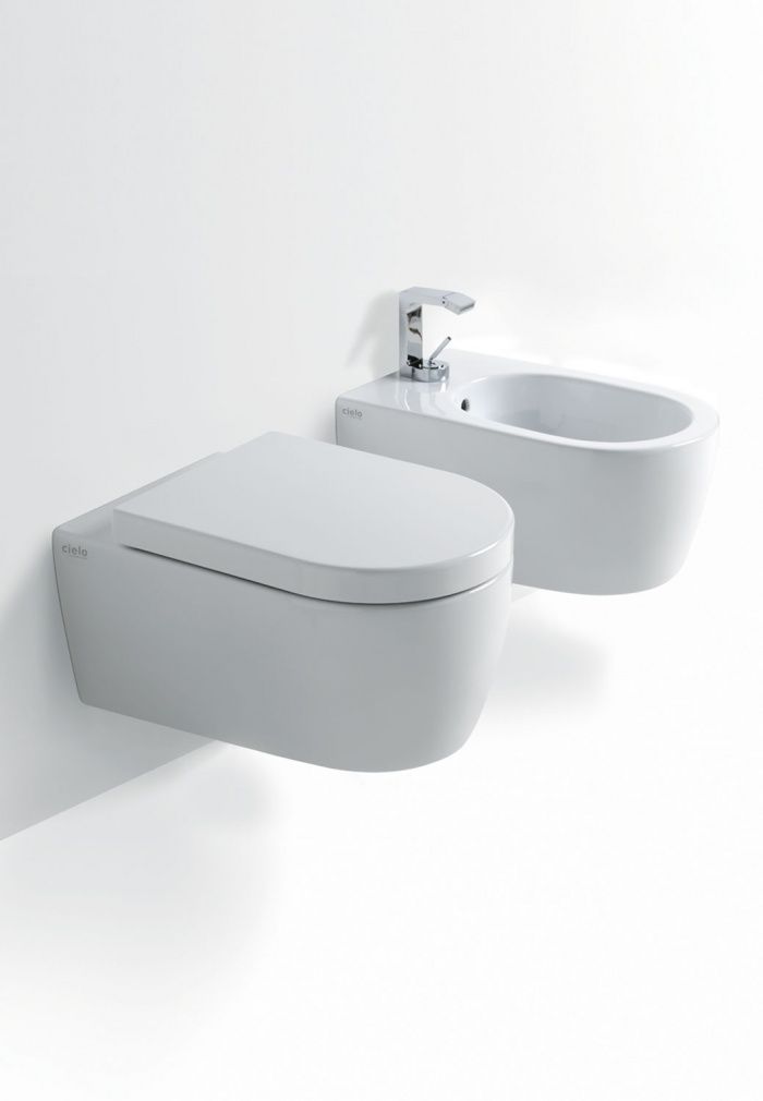 Sanitari Sospesi Serie Smile Di Ceramica Cielo Ceramica Bagno Vasi