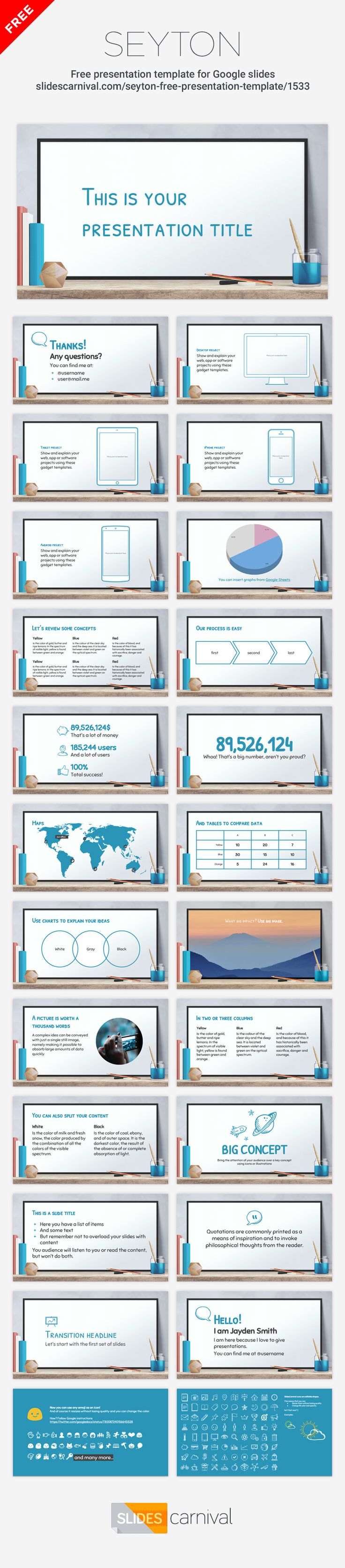 best 25+ free presentation templates ideas on pinterest | free best 25+ free presentation templates ideas on pinterest | free, Presentation templates