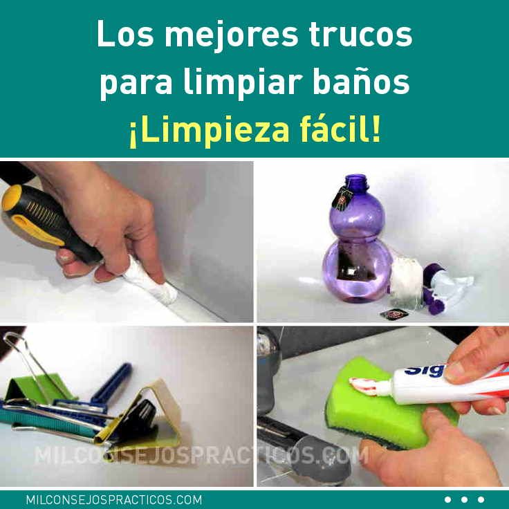 Los Mejores Trucos Para Limpiar Baños Limpieza Fácil Soap Bottle Hand Soap Bottle Soap
