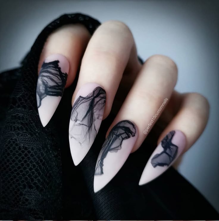 60 Amazing Hottest Stiletto Nails Art Design Ideas