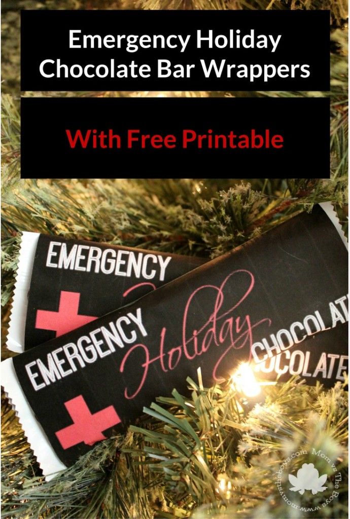 Emergency Chocolate Bar Emergency Chocolate Bar