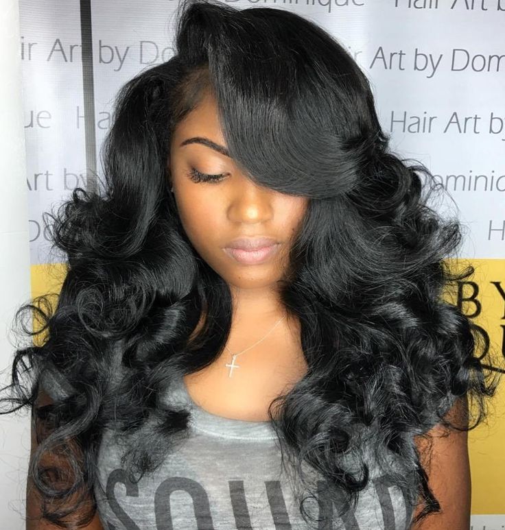 Screaming long hair ebony favorite