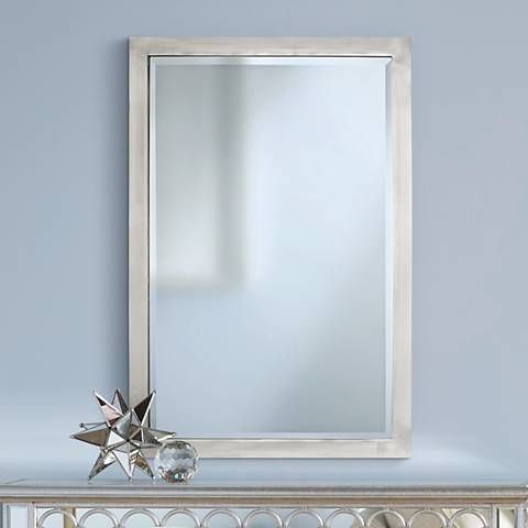 Brushed Nickel Wall Mirror 243 best wall mirrors images on pinterest | wall mirrors, mirror Brushed Nickel Wall Mirror 243 best wall mirrors images on pinterest | wall mirrors, mirror