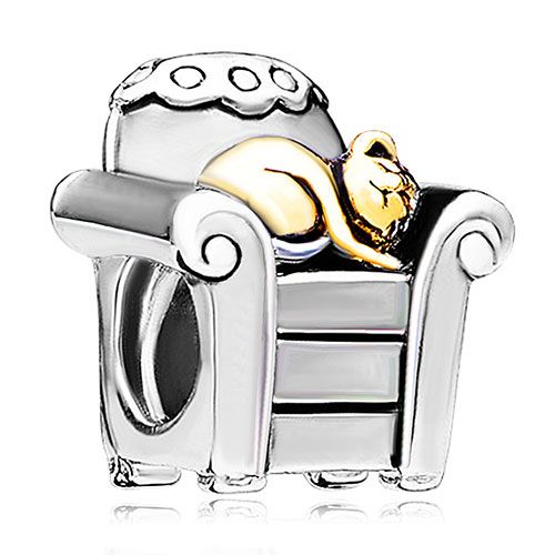 two cats pandora charm two cats pandora charm