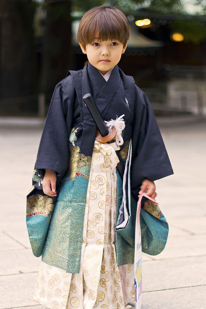 Kimono Boy - 七五三 | Japanese outfits, Japanese kimono, Traditional outfits