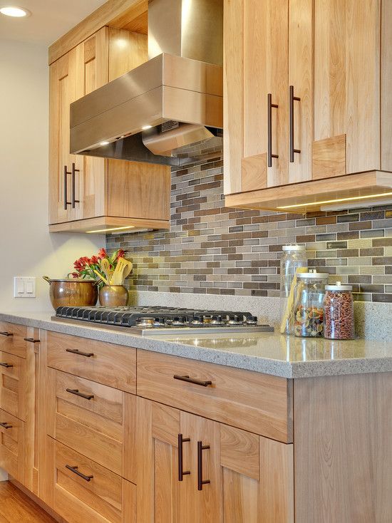 Best 25 Light Kitchen Cabinets Ideas On Pinterest Cream Colored Contemporary Kitchen Birch Cabinet Design Pictures Remodel Decor And Ideas