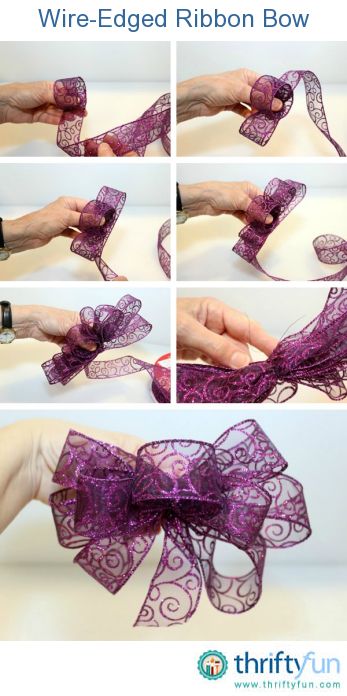 making a wire edged ribbon bow wreaths pinterest ribbon bows making christmas bows out ribbon