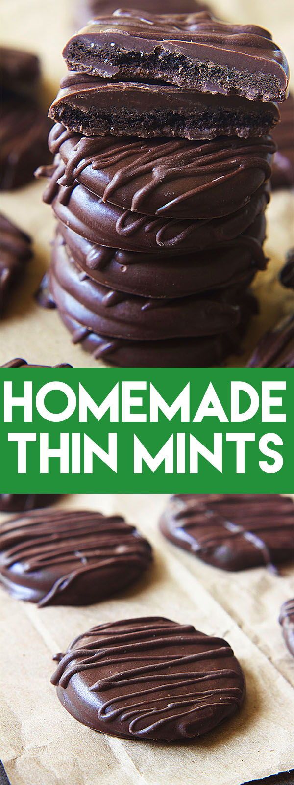 Homemade Thin Mints | Save this recipe because you're going to want it when ...
