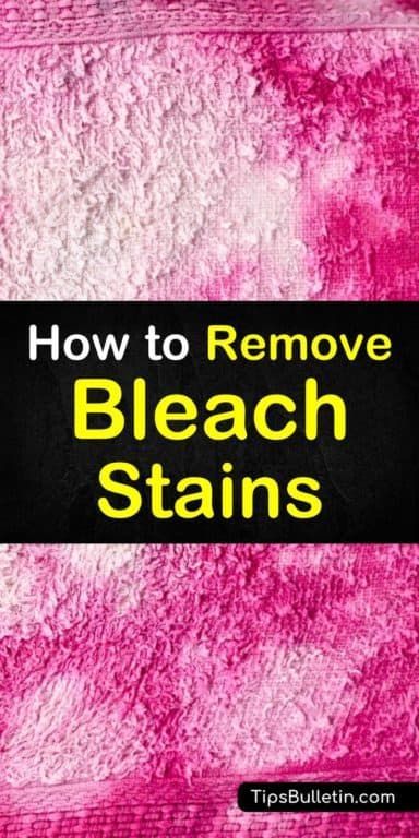 Discover how to remove bleach stains from clothes using these simple cleaning ti...