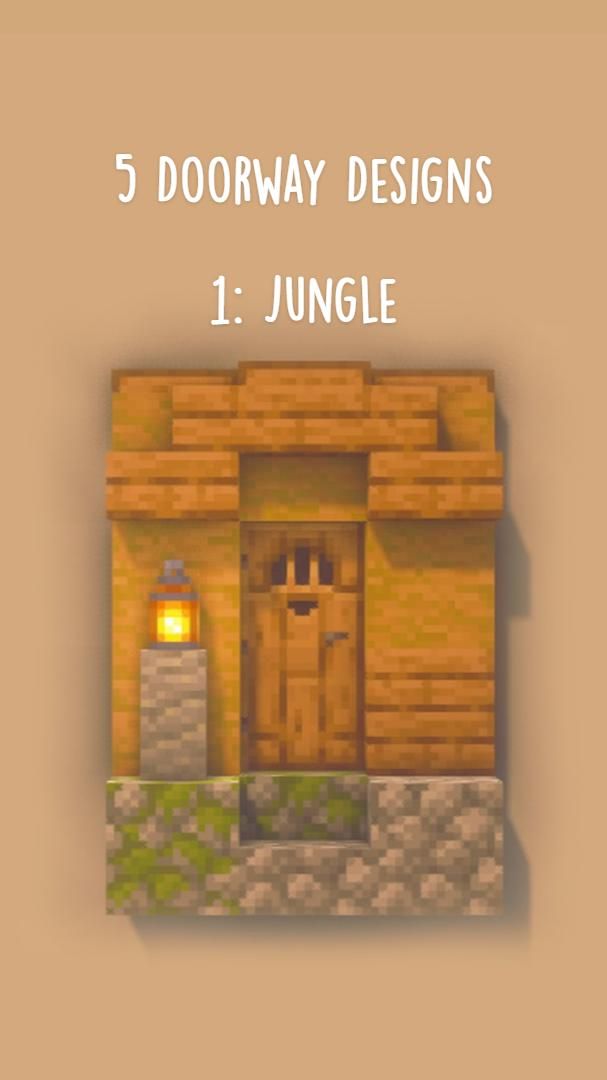 Minecraft Cool Doorway Designs An Immersive Guide By Sheranom