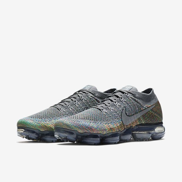 Nike Air Vapormax Flyknit Grey Multicolor | Ootd, Stylish and Drop A brand new Nike Air Vapormax Flyknit Grey Multicolor arrived today! Cop or drop?