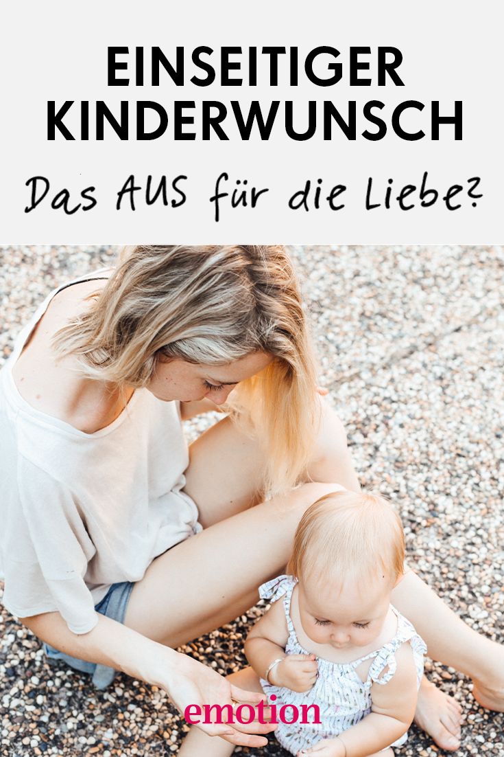 Wenn der Kinderwunsch nicht auf Gegenseitigkeit beruht kann es traurige