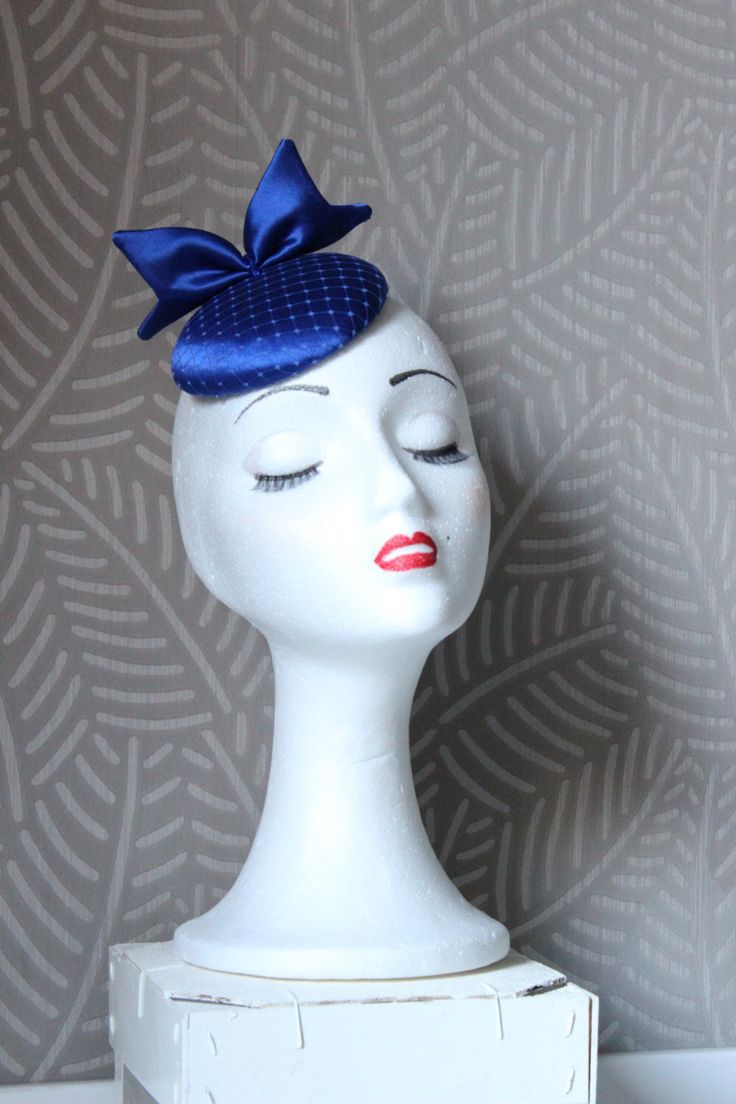 Best 25 Royal Blue Fascinator Ideas On Pinterest Royal Blue Fascinator With Bow Tail Hat Mini Wedding
