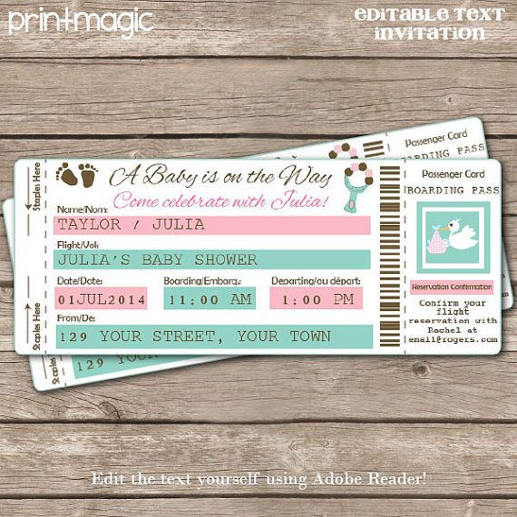 42 best Airplane ticket invitation images on Pinterest Ticket - airplane ticket invitations 42 best Airplane ticket invitation images on Pinterest Ticket - airplane ticket invitations