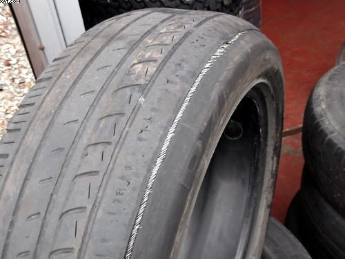 Continental Tire Stickers >> badly worn tyre due to a steering or a wheel alignment ... Continental Tire Stickers >> badly worn tyre due to a steering or a wheel alignment ...