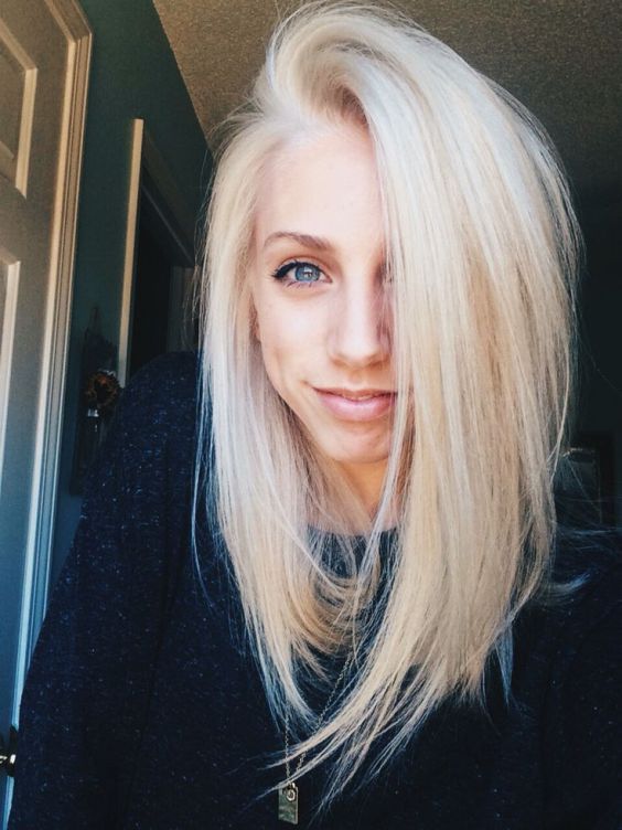 Bob Lung 2018 Blonde Fashion Im Loving It Platinum Blonde