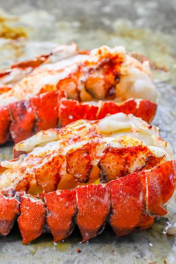 Perfect Oven Broiled Lobster Tails Recipe - Oven Baked Lobster Tails ...