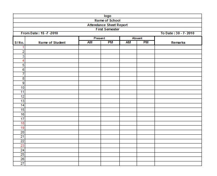 Attendance Sheet 15 Avon Pinterest Attendance sheet - attendance register sample Attendance Sheet 15 Avon Pinterest Attendance sheet - attendance register sample