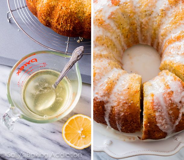 Lemon Poppy Pound Cake With Syrup Recipe Lemon Poppy Pound Cake With Syrup Recipe
