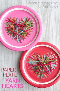 DIY Craft: This paper plate heart sewing craft is simple to make and adaptable for kids of all ages. Fun Valentine's Day craft for kids and heart craft. DIY Craft: This paper plate heart sewing craft is simple to make and adaptable for kids of all ages. Fun Valentine's Day craft for kids and heart craft.