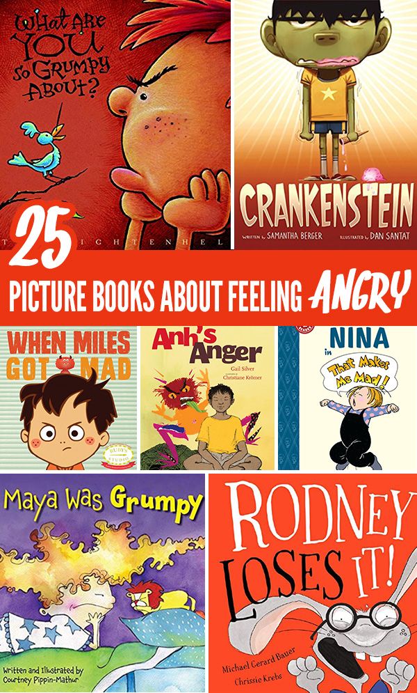 25+ Children's Books About Anger, Tantrums and Feeling
