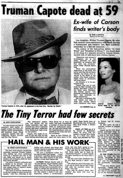 truman capote essays Ap anlaysis essay for the excerpt from the opening of in cold blood the following paragraphs are from the opening of truman capote's in cold bloodafter carefully reading the. truman capote essays Ap anlaysis essay for the excerpt from the opening of in cold blood the following paragraphs are from the opening of truman capote's in cold bloodafter carefully reading the.