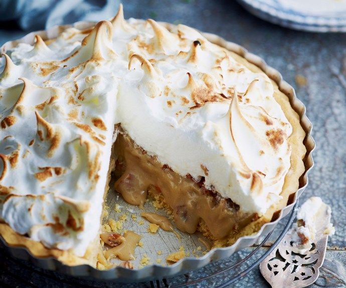 Caramel Meringue Pie Recipe Milk Recipes Meringue Pie Recipes