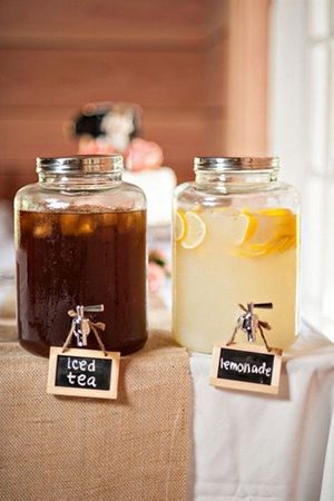 tea and lemonade jars for country wedding ideas tea and lemonade jars for country wedding ideas