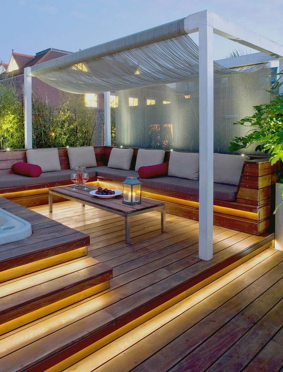 this deck lighting scheme is for the enthusiast that wants a mixture of beauty functionality and safety so the idea is to bathe the walkway and entrances - Garden Furniture On Decking this deck lighting scheme is for the enthusiast that wants a mixture of beauty functionality and safety so the idea is to bathe the walkway and entrances - Garden Furniture On Decking