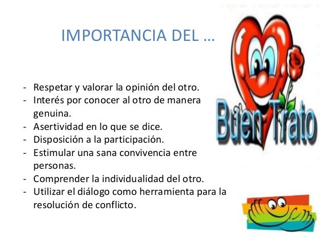 Buen Trato Images Buen Trato Buen Trato Orientación Escolar Resolución De Conflictos