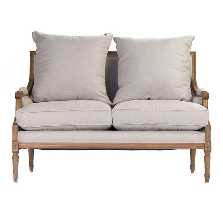 83 Best French Sofas And Settees Images On Pinterest Sofa This Light Linen Upholstery Gives Settee A Nonchalant Elegance The Frame Is Carved Of Oak Hardwood Valued For Its Durability Distinctive Grain