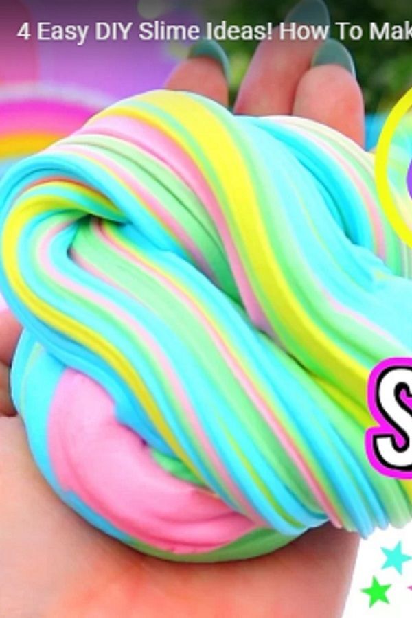 4 Easy DIY Slime Ideas! How To Make VIRAL SLIMES!