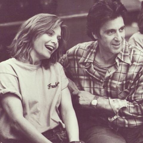 Michelle Pfeiffer and Al Pacino | Frankie and johnny, Al pacino, Young