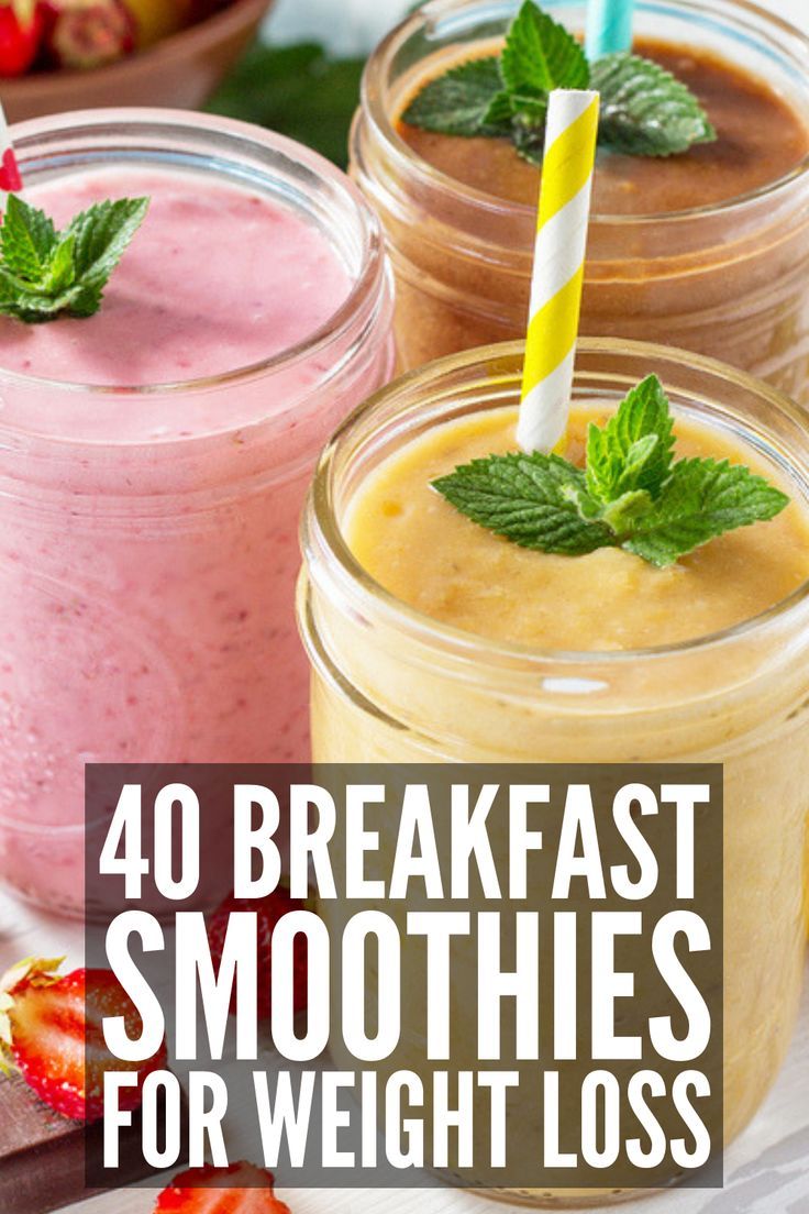 Pin on Breakfast smoothies for weight loss