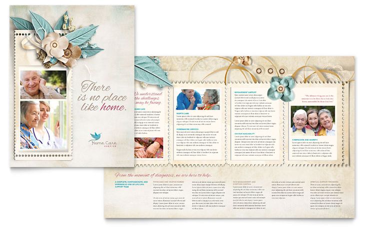 Hospice \ Home Care Brochure Design Oh! The Layouts Pinterest - medical brochures templates Hospice \ Home Care Brochure Design Oh! The Layouts Pinterest - medical brochures templates