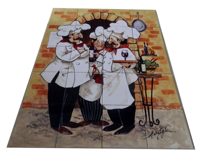 Decorative Wall Tile Murals Pleasing 27 Best Chef On Ceramic Tiles Murals Images On Pinterest Tile Decorating Inspiration Decorative Wall Tile Murals Extraordinary 27 Best Chef On Ceramic Tiles Murals Images On Pinterest Tile 2018