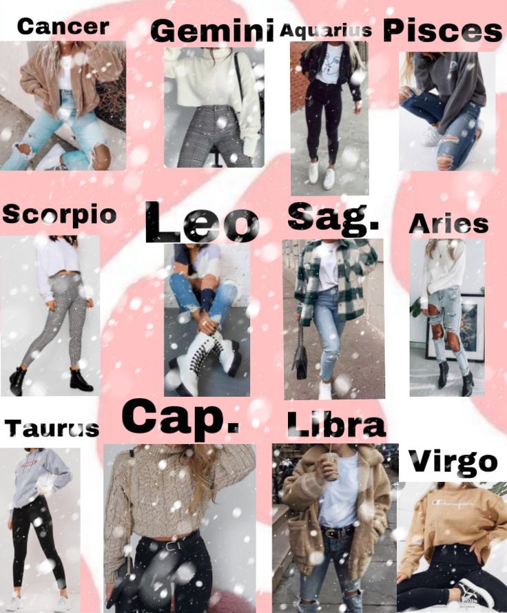 Your winter outfit based on your zodiac sign Cancer and gemini