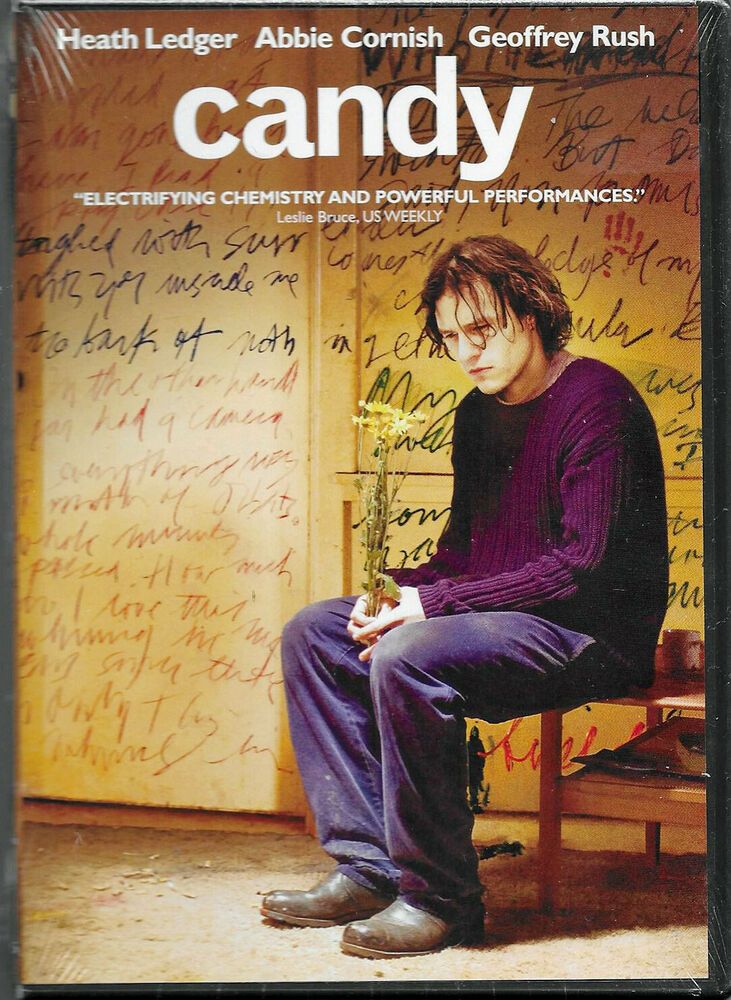 Candy Heath Ledger Abbie Cornish Geoffrey Rush Sealed Dvd Movie Posters Good Movies To Watch Aesthetic Movies