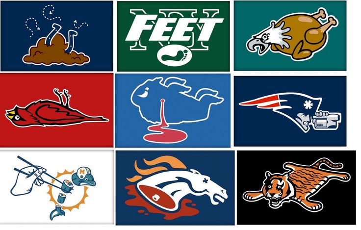 cool football team logos